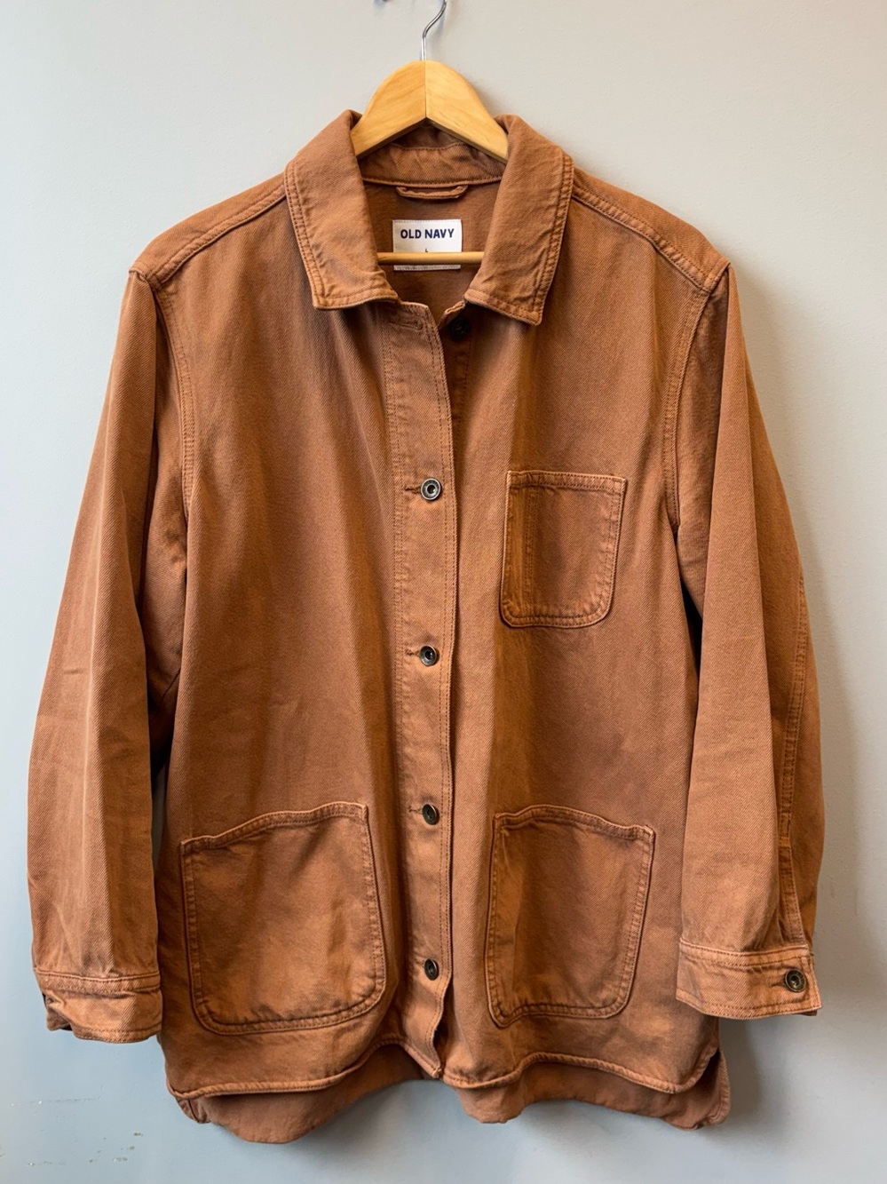 Old Navy Workwear Chore Jacket Shacket Button Down Large